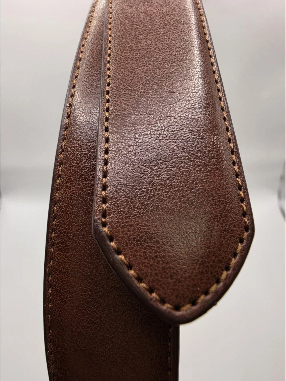 Chaps Ralph Lauren Men's Brown Leather Dress Belt Size 42 / 105 Style 4700169836